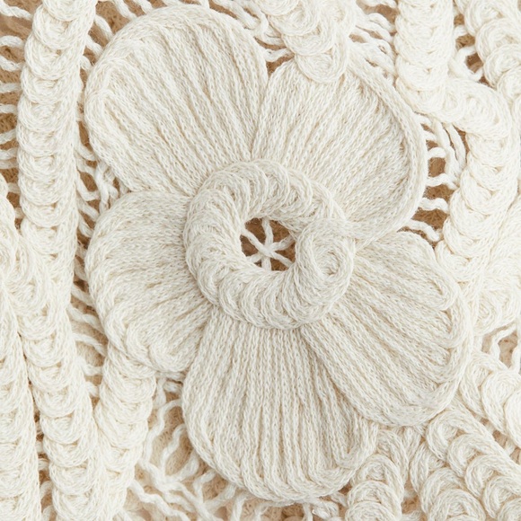 NWT H&M CROCHET-LOOK DRESS - Picture 8 of 9